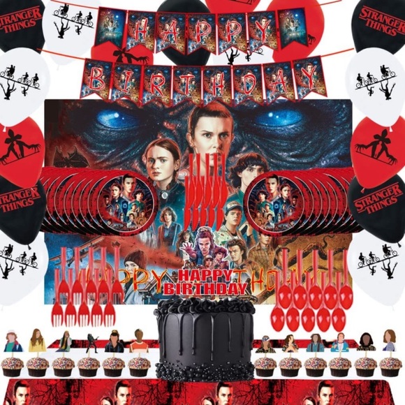 Stranger Things birthday party in a bag. - Picture 6 of 14